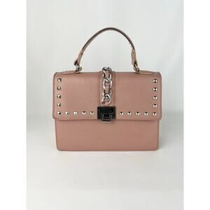 Badgley Mischka Chain Top Handle Pink Bag